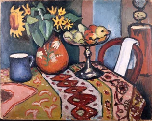 Stilleven met zonnebloemen II
