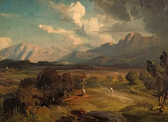 Voorgebergte landschap
