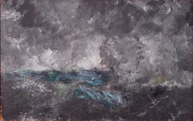 Storm in de Skerries. "De Vliegende Hollander