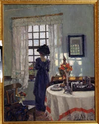Vrouw bij het Raam