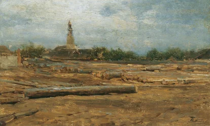 Houtplaats bij Szolnok