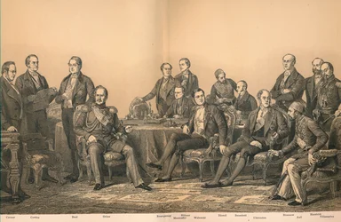 Het congres van Parijs in 1856