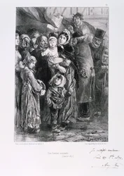 Cantine Nationale, beleg van Parijs, Frans-Duitse Oorlog, januari 1871