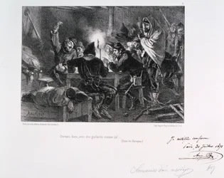 Dormez donc, avec des gaillards comme ça!, Beleg van Parijs, 1870-1871