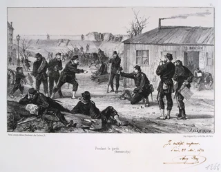 Pendant la garde, Beleg van Parijs, Frans-Pruisische Oorlog, november 1870 1872