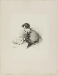 Portret van Auguste Raffet