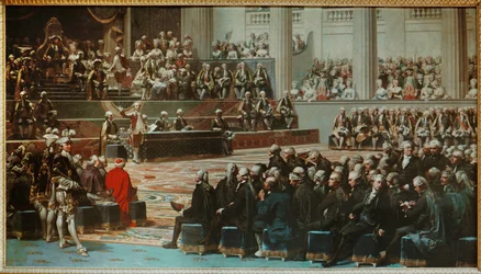 De opening van de Estates General in Versailles ...
