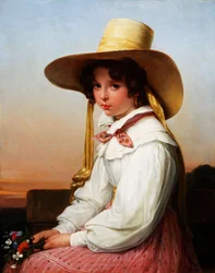 Portret van Nency Destouches 1829