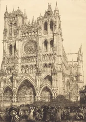 Kathedraal van Amiens - Inventarisatiedag, 1907