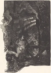 Atelier de magisserie aux Gobelins, gepubliceerd 1901