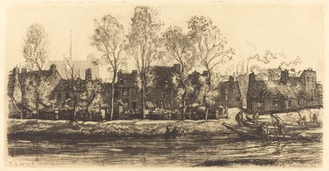 Oevers van de Somme bij Amiens, 1907