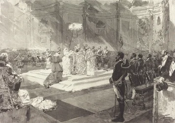 Koninklijke Doop aan het Spaanse Hof, 1882