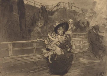 Vertrek naar Greenwich, 1891