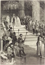 De kroning van keizer Alexander III van Rusland (27 mei)