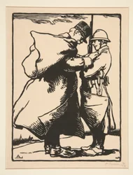 Le Général Joffre decoreert
