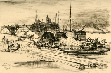 Quai De La Gare: Openbare Stortplaats, 1908