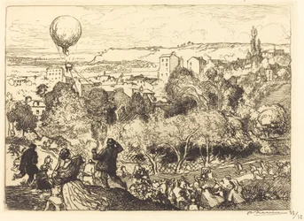 De Vallende Ballon, in Pre-Saint-Gervais