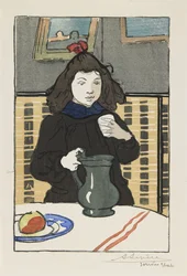 Jong meisje met een kruik, 1890