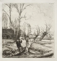 Au Marais Inondé: Le Bergère