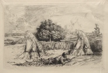 Schoven van rogge, Crèvecœur