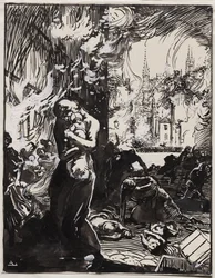 De brand van Leuven