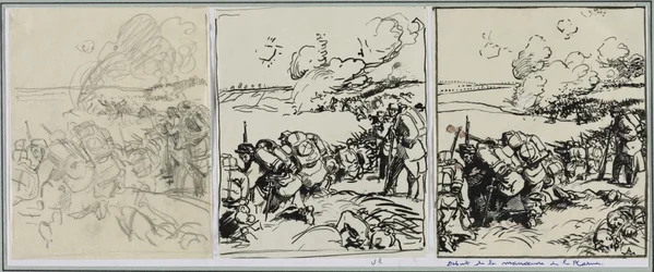 Begin van de manoeuvre van de Marne