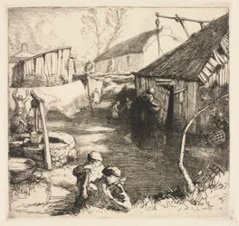 Visserskwartier Saint-Jean-de-Monts, 1915