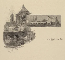 Fontainebleau Bos: Moret, de Houtmolen