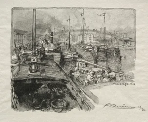 Het Bassin van La Villette