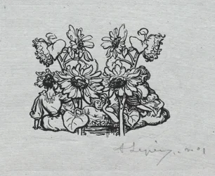 Parijse almanak, 1897: slotvignet, zomer, 1897.