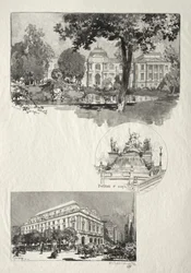Rouen Illustré: Het Museum, Fontaine St. Marie, Het Theater der Kunsten, 1896