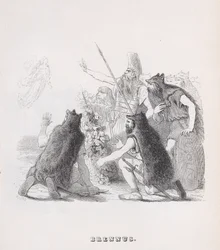 Brennus uit De volledige werken van Béranger, 1836