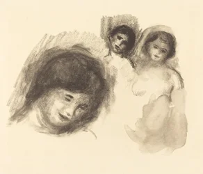 Steen met Drie Schetsen
