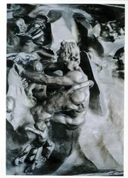 De Poorten van de Hel (detail)