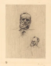 Victor Hugo, De Face, 1886