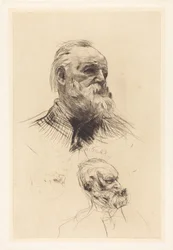 Victor Hugo, driekwartaanzicht