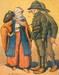 1e week / Midden-Oosten / Karikatuur / La Baionnette