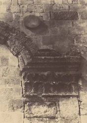 Jeruzalem. Tempelgebied. Details van de Gouden Poort