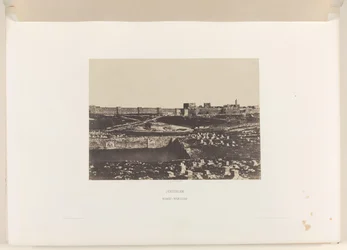 Mamilla-bekken buiten de oude stadsmuur van Jeruzalem