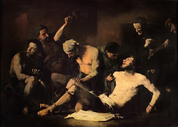 De marteling van Alonso Cano (1601-67) c.1867