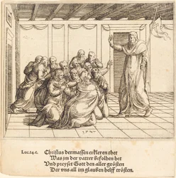 Christus verschijnt aan de apostelen