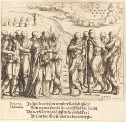 Jozef vertelt zijn dromen, 1547