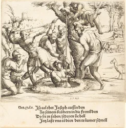 Jozef in de Put Geworpen, 1549
