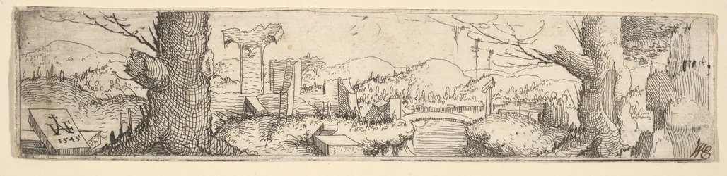 Landschap, 1545