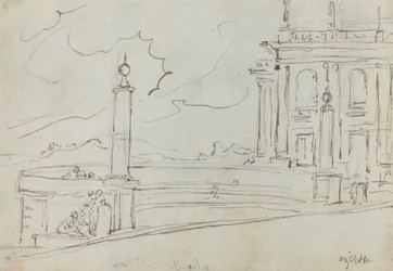 De Ripetta in Rome [verso]