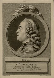 Portret van Charles Gauzargues 1725-1799, 1767