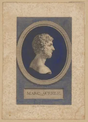 Marcus Aurelius Antoninus, Romeins keizer van 161-180, schrijver en filosoof (Marcus Aurelius Antoninus, Marcus Annius Aurelius Verus, 121 Rome - 180 Vindobona)
