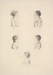 De familie Renouard, 1801