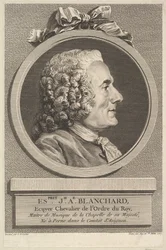 Portret van Esprit-Joseph-Antoine Blanchard, 1767