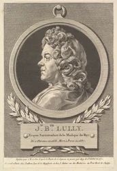 Portret van Jean-Baptiste Lully